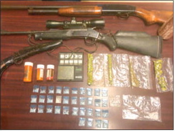 Montgomery County Man Arrested  On Drug and Weapons Charges