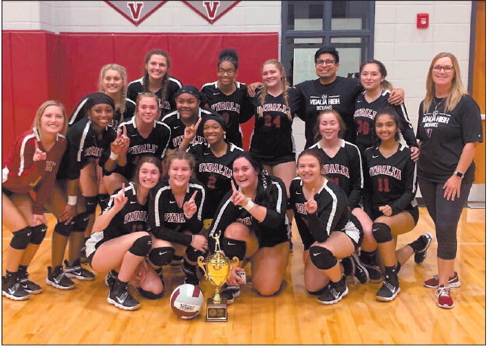 VHS Volleyball Wins Area Title