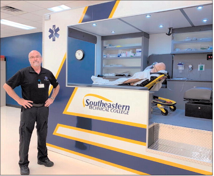 STC Emergency Services Education Adds Ambulance Simulator