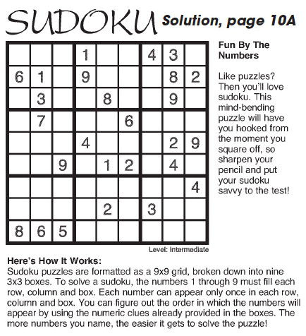 Solution, page 10A Solution, page 10A
