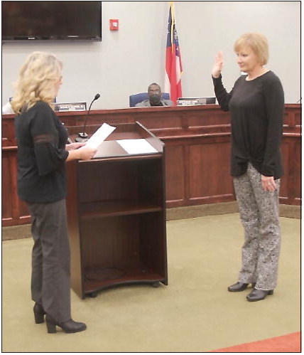 Vidalia City Clerk Sworn Into Office