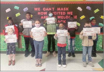 Wheeler County Elementary School  Students “Caught Being a Leader”