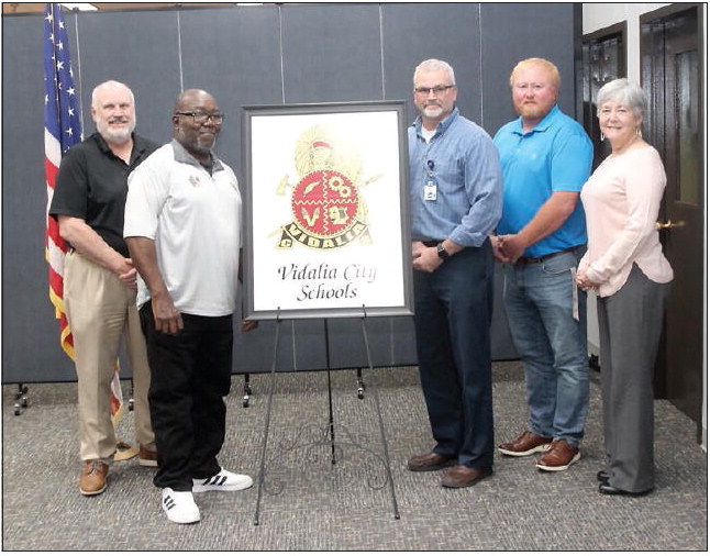 Vidalia School Board Honored Vidalia School Board Honored