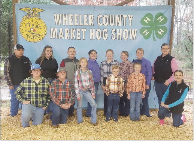 FFA/4-H Participate in 36th Annual Market Hog Show in Wheeler County FFA/4-H Participate in 36th Annual Market Hog Show in Wheeler County