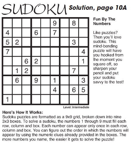Solution, page 10A Solution, page 10A