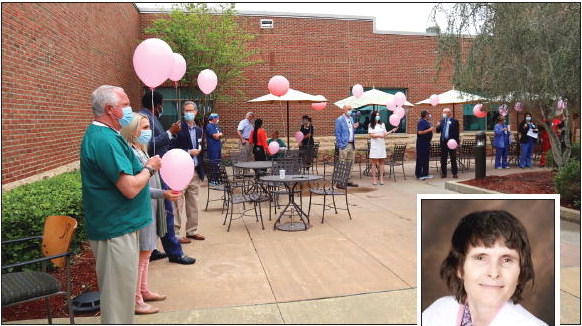 Meadows Courtyard Dedicated  In Memory of Dr. Nancy Shaw