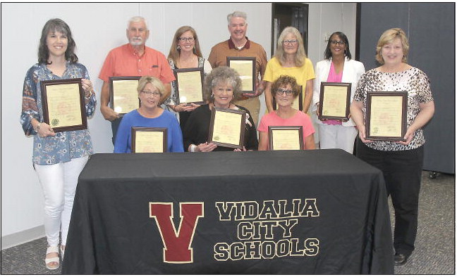 City School Retirees Honored for  Combined 297 Years of Service