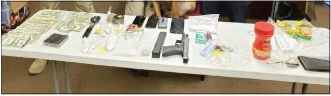 Multiagency Drug Sting Nets  Five Arrests, Drugs with  Street Value of Over $10,000
