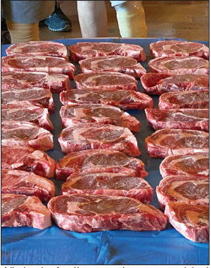 Ribeye Roundup Held In Lyons