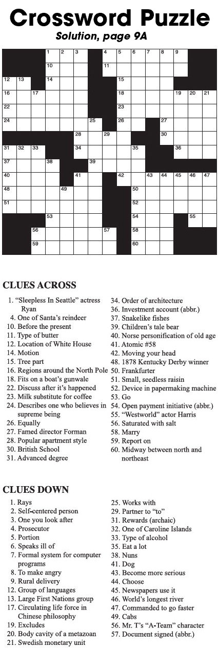Crossword Puzzle Crossword Puzzle