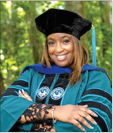 Sonja Johnson Awarded  PHD in Human Services