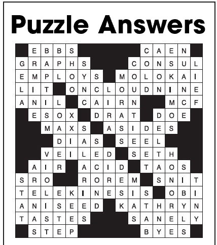 Puzzle Answers