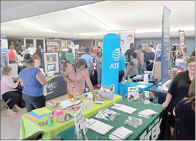 Job Fair Turnout Encouraging Job Fair Turnout Encouraging