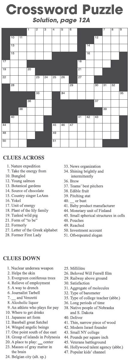 Crossword Puzzle Crossword Puzzle