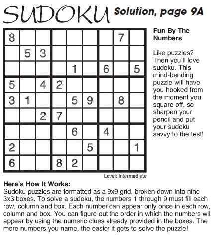 Solution, page 9A Solution, page 9A