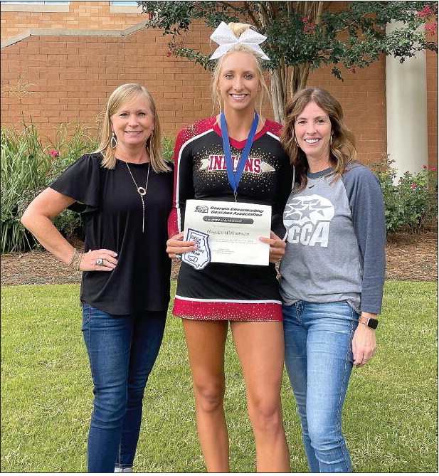 Williamson Named  All-State Cheerleader