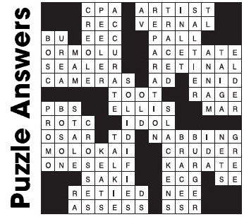 Puzzle Answers