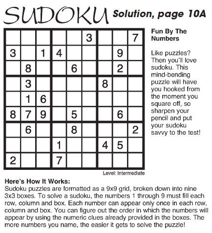 Solution, page 10A Solution, page 10A