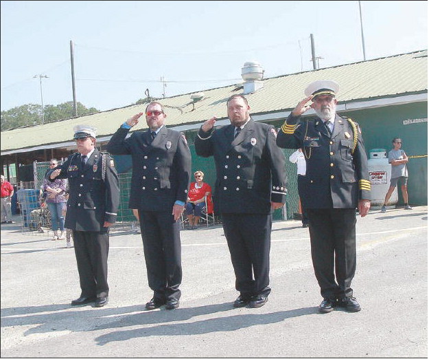 Fire Departments Host 9-11 Memorial Service Fire Departments Host 9-11 Memorial Service