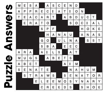 Puzzle Answers