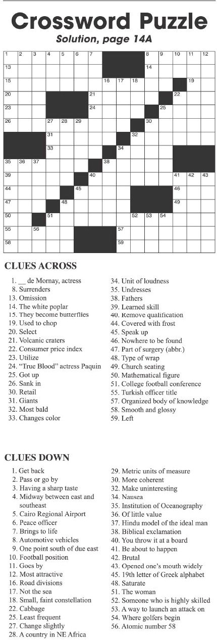 Crossword Puzzle