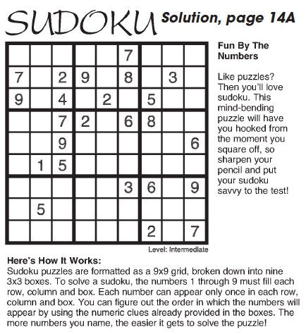 Solution, page 14A Solution, page 14A