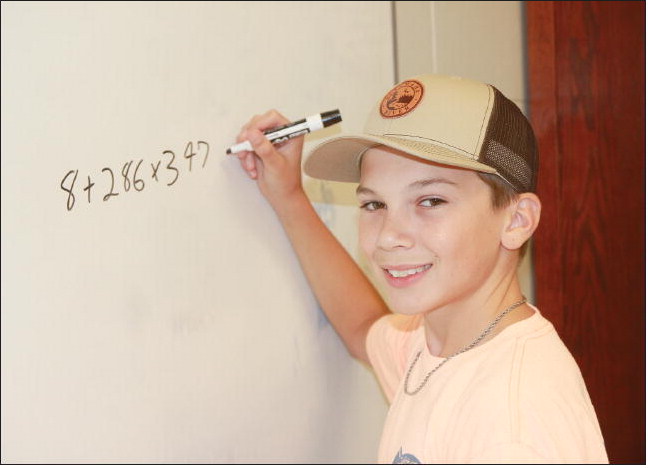 Montgomery County Eighth Grader Among Nation’s Top Math Students Montgomery County Eighth Grader Among Nation’s Top Math Students