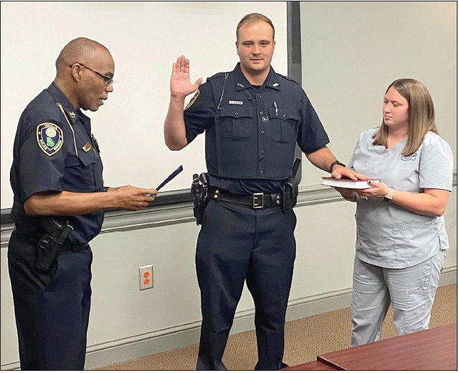 VPD Cadet Skyler Jackson  Graduates from GPSTC