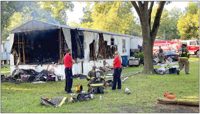 Mobile Home Fire Claims One Life
