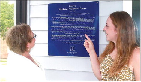 BPC Dedicates Newest  Dormitory to Barbara  Thompson Conner