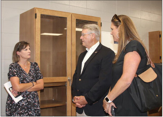 Congressman Tours New Wheeler School