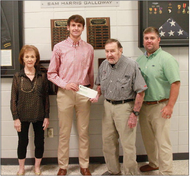 VHS Graduate Daniel Hodges  Receives Galloway Scholarship