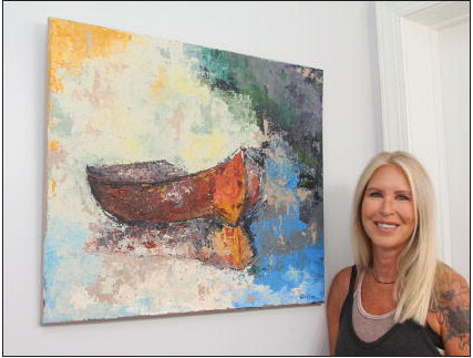 Burdett Rekindles Childhood Love of Art