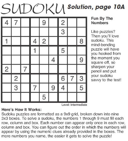 Solution, page 10A Solution, page 10A
