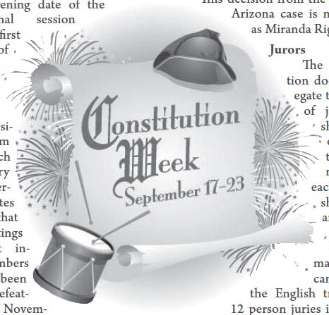 DAR Celebrates Constitution Week