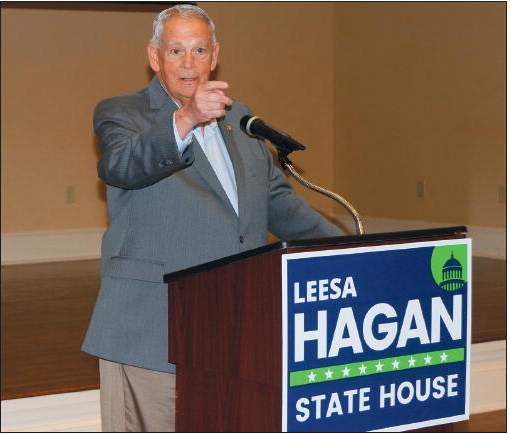 Speaker of the House  Helps Kick Off Hagan  Reelection Campaign