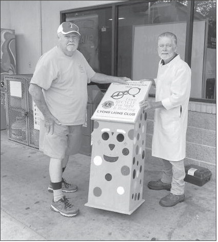 Lions Place Eyeglasses Collection Boxes in Lyons