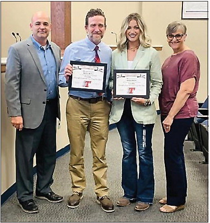 Toombs BOE Cites Students and Staff Toombs BOE Cites Students and Staff