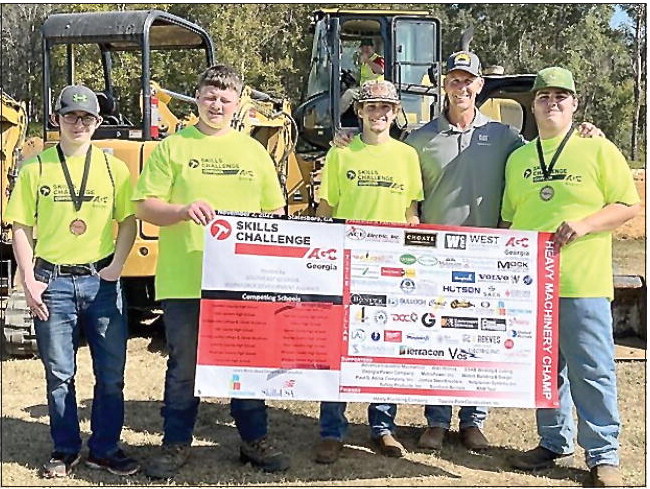 TCHS Heavy Equipment Pathway  Students Compete in Statesboro