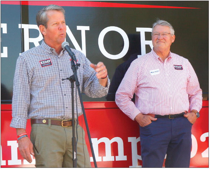 Massive Crowd Turns Out  For Kemp in Mount Vernon