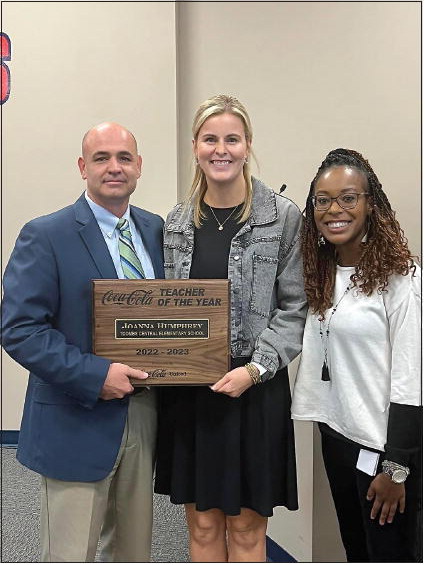 Humphrey Named Toombs County Teacher of the Year