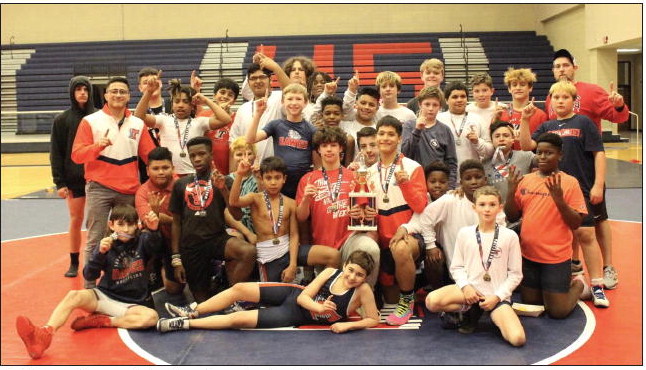 TCMS Wrestling Wins Area