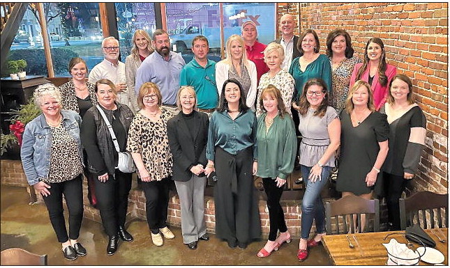 Greater Vidalia Chamber  Trains 2023 Board of Directors