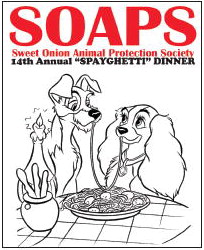 SOAPS Spayghetti Dinner to Be Held February 28