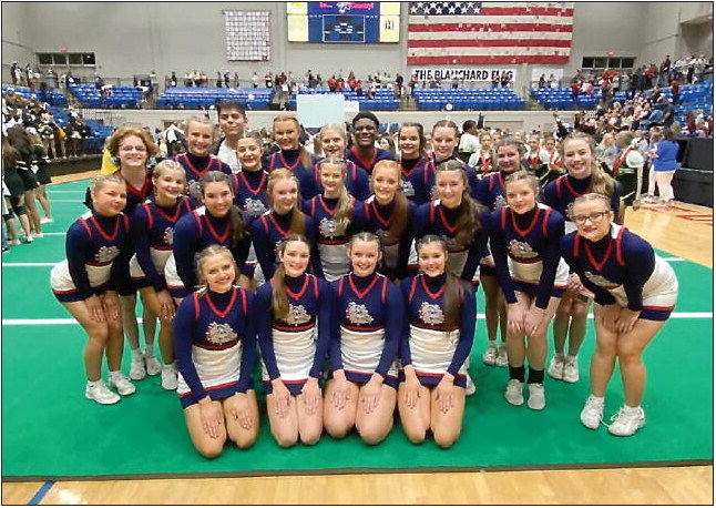 TCHS Cheer 4th At State