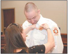 Vidalia Firefighters Rise in Rank