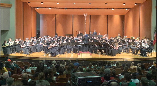 Sound Tribe Members Play in District Honors Band