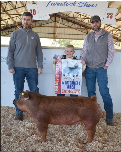 Livestock Exhibitors Take the Arena in Montgomery County
