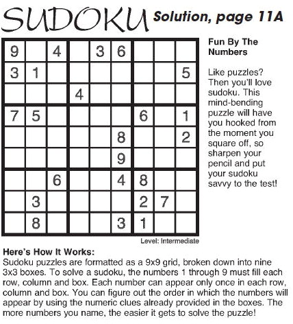 Solution, page 11A Solution, page 11A
