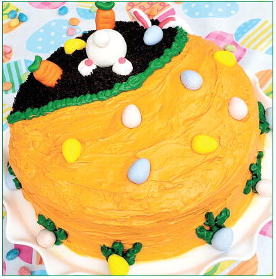 An Easter Celebration with the Cottontail Carrot Cake